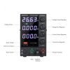 Wanptek DPS605U szabályozható laboratóriumi tápegység - 0-60V / 0-5A, 300W