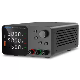   Wanptek TPS305 Szabályozható Laboratóriumi Kapcsolóüzemű Tápegység, Labortáp — 0-30V / 0-5A, 150W