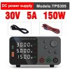 Wanptek TPS305 szabályozható laboratóriumi tápegység - 0-30V / 0-5A, 150W, fekete