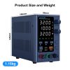 Wanptek EPS3210 - Programozható, szabályozható laboratóriumi tápegység 0-32V / 0-10A, 320W