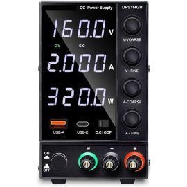   Wanptek DPS1602U szabályozható laboratóriumi tápegység - 0-160V / 0-2A, 320W