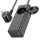 hoco. NS4 Sharp elosztó, 1 hálózati, 2 USB-C, 1 USB-A csatlakozóval, 65W GaN , fekete (NS4)