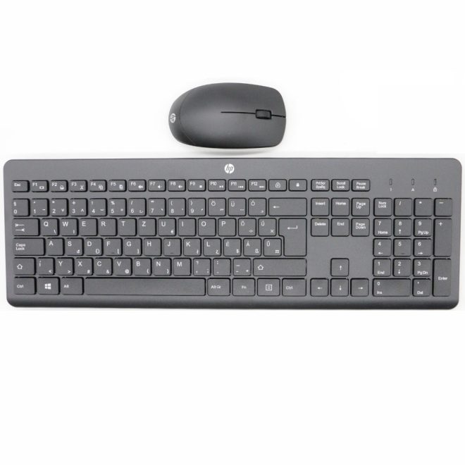 HP 235 fekete vezeték nélküli Magyar Billentyűzet + Egér szett