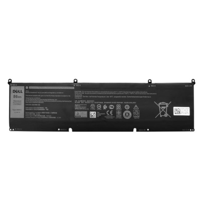 Dell Alienware m15 R4 Laptop Akkumulátor, gyári új, 3 cellás (7060mAh)