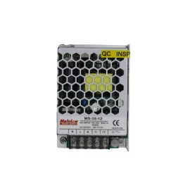   LED Tápegység 12V 3A 35W fémházas szerelhető ipari kapcsolóüzemű stabilizált tápegység, Mulview (MS-35-12)