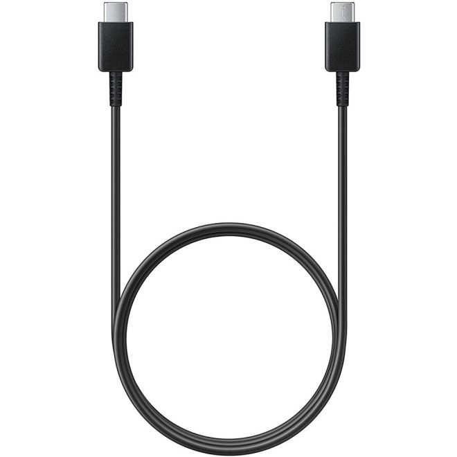 Samsung Gyári USB-C to USB-C | Galaxy S10, S20, S21, S22, S23, S24 | Töltőkábel kábel 1.5m, fekete