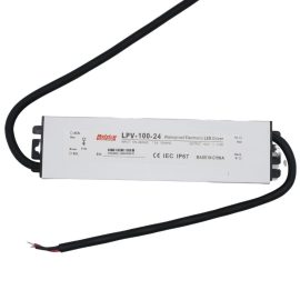   Vízálló LED -fémházas- tápegység 24V 4.5A 108W IP67, Mulview (LPV-100-24)
