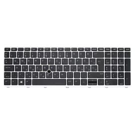 HP ProBook 650 G4 fekete magyar Laptop billentyűzet