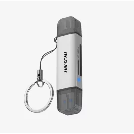   HIKSEMI SD és microSD kártyaolvasó - USB és USB-C csatlakozóval, gyors adatátvitelhez, kompakt kialakítással, kompatibilis laptopokkal, PC-kkel és mobil eszközökkel