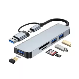   USB 3.0/Type-C HUB a következőkre: 3xUSB 3.0, SD/microSD kártya (BH1469)