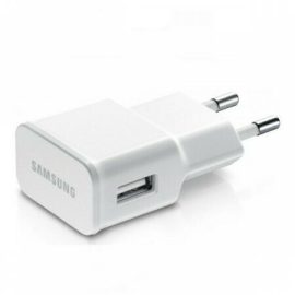   Samsung Gyári Galaxy 7,8W (5V 1,55A) Telefon és Tablet USB-s Töltő, Adapter, Fehér (EP-TA50EWE)