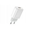 Univerzális 12W Gyors Töltő (5V 2,4A) USB Telefon és Tablet Töltő, Adapter, Fehér