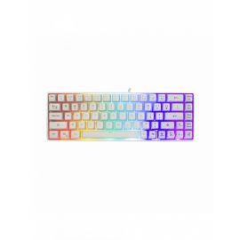   White Shark RONIN RGB világítós MAGYAR kiosztású fehér gamer billentyűzet (GK-2201W-HU)