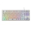Barracuda KRILL-W RGB világítós angol kiosztású fehér gamer billentyűzet (BGK-001114W)