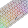 Barracuda KRILL-W RGB világítós angol kiosztású fehér gamer billentyűzet (BGK-001114W)