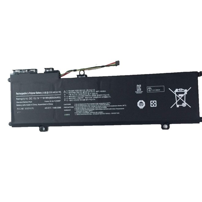 Samsung NP NP880Z5E Laptop akkumulátor, új, gyárival megegyező minőségű helyettesítő, 9 cellás (6050mAh)
