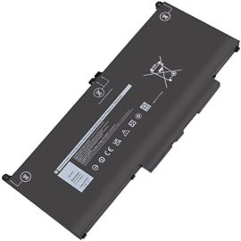   Dell Latitude 5300 2-in-1 Laptop akkumulátor, új, gyárival megegyező minőségű helyettesítő, 4 cellás (7500mAh)