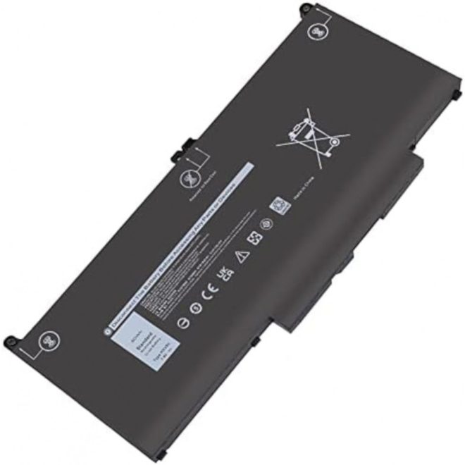 Dell Latitude 5310 2-in-1 Laptop Akkumulátor, új, gyárival megegyező minőségű helyettesítő, 4 cellás (7500mAh)