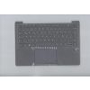 Lenovo IdeaPad 720S-13IKB gyári új sötétszürke színű német háttér-világításos billentyűzet modul (5CB0P19125)