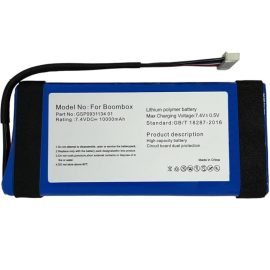   JBL Boombox-hoz 10.000mAh helyettesítő akkumulátor (7,4V 74.0 Wh) (GSP0931134 01)