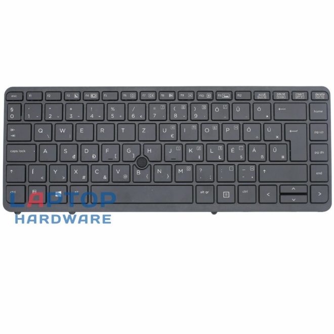 HP EliteBook 840 G1, 850 G1 gyári új magyar fekete keretes billentyűzet (736658-211)
