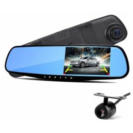   Visszapillantó tükörbe épített eseményrögzítő és tolató kamera, Full HD felbontás