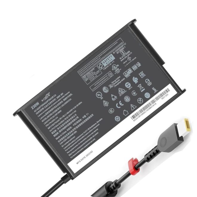 Lenovo IdeaPad Y700-15ISK Touch 20V 11.5A 230W-os új, gyárival megegyező minőségű helyettesítő Laptop töltő