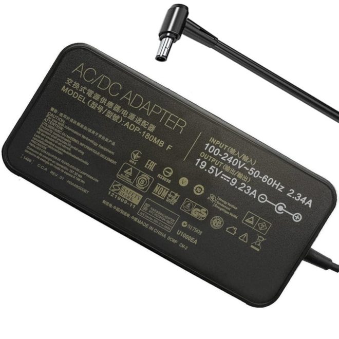 Asus TUF FX505GM 19.5V 9.23A 180W-os új, gyárival megegyező minőségű helyettesítő laptop töltő