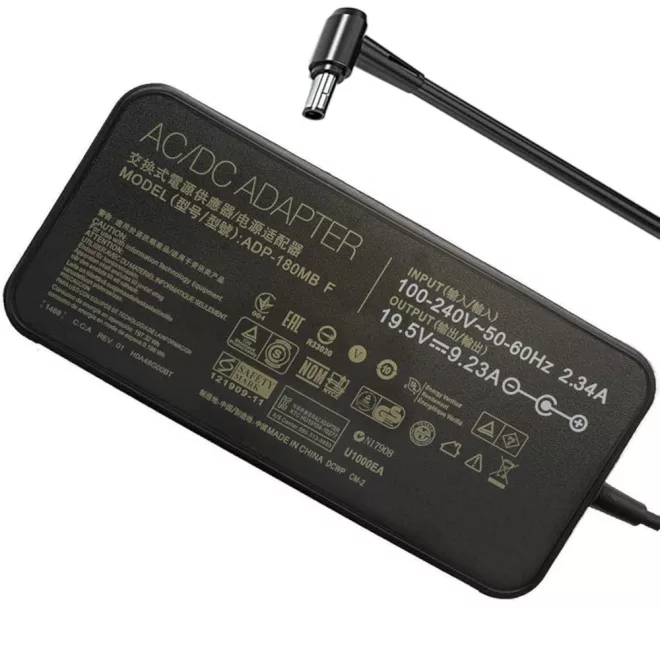 Asus TUF FX705GM 19.5V 9.23A 180W-os új, gyárival megegyező minőségű helyettesítő Laptop töltő