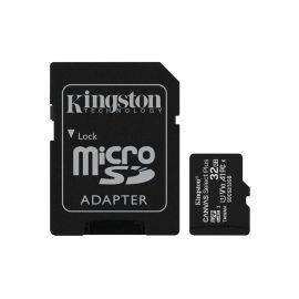   Kingston 32GB MicroSDHC kártya + adapter, Canvas Select Plus 100R A1 C10 + Adapter (SDCS2/32GB)