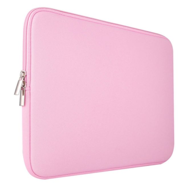 14 colos rózsaszín laptop sleeve, táska, laptop védőtok