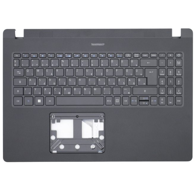 Acer Travelmate P215-41 fekete magyar Laptop billentyűzet
