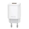 Apple Watch 12W USB Gyorstöltő + 1m USB kábel, Mágneses Indukciós, Műanyag, Fehér