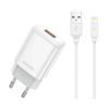 Apple iPhone-hoz 12W Telefon Gyorstöltő USB + Lightning Kábel