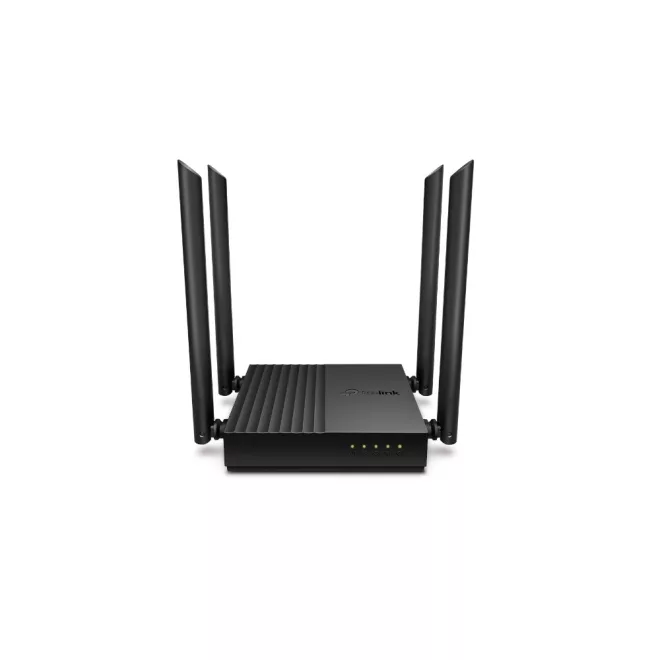 TP-Link WiFi Router - Dual Band AC1200, 1xWAN + 4xLAN (1 Gbps) (Archer C64)