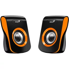   Genius 6W USB Sztereó narancssárga mintás hangfalpár SP-Q180