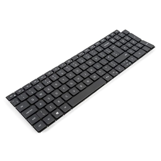Dell Vostro 3515 fekete UK angol Laptop billentyűzet