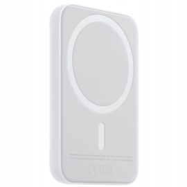   Apple iPhone Power Bank MagSafe 5000mAh mágneses indukciós gyorstöltővel, Lightning kábellel tölthető fel