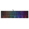 White Shark GLADIUS RGB világítós angol kiosztású fekete gamer billentyűzet (BGK-001114B)