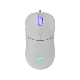   White Shark BAGDEMAGUS  RGB LED Világítós Gamer Egér 7.200 DPI, fehér (GM-5010W)