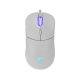 White Shark BAGDEMAGUS  RGB LED Világítós Gamer Egér 7.200 DPI, fehér (GM-5010W)