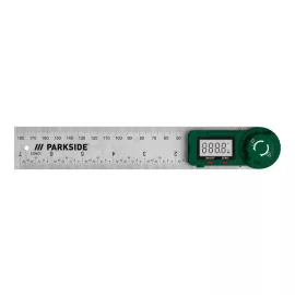   PARKSIDE® Digitális Szögmérő 0-360 fokos, fém- zöld műnyag