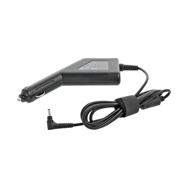 Acer 19V 3.42A 65W helyettesítő új autós töltő 3mm x 1.1mm 