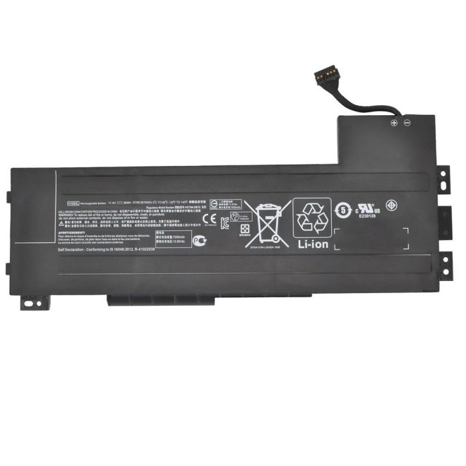 HP ZBook 15 G3, G4 helyettesítő új 9 cellás 7895mAh laptop akkumulátor (VV09XL)