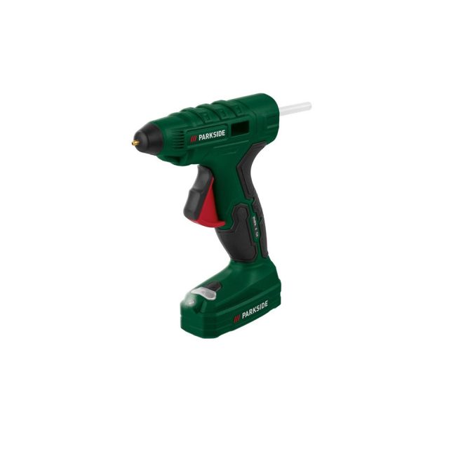 PARKSIDE® Akkus Melegragasztó Pisztoly, vezeték nélküli, 7mm-es ragasztórudakhoz (PHPA 4 C4)