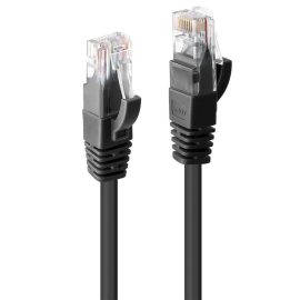 5m CAT6 fekete UTP Patch, LAN, Ethernet hálózati kábel
