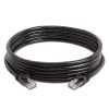 5m CAT6 fekete UTP Patch, LAN, Ethernet hálózati kábel