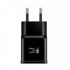 Samsung Galaxy Gyári 15W Telefon töltő + 1m USB to USB-C kábel, Fekete (EP-TA200EBE) 