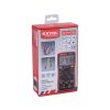 EXTOL® Prémium Digitális Multiméter; Amper-Volt-Ohm mérő, True RMS, hangjelző funkcióval, CE, 2 db 1,5V AAA elemmel (8831254)