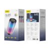 8W Full Color LED Bluetooth Vezeték Nélküli Sztereó Hangszóró, Színes RGB LED Világítással, (FONENG - BL15)